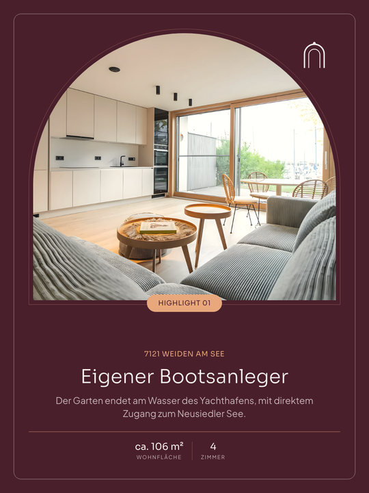 Alba Residenzen, Arkade