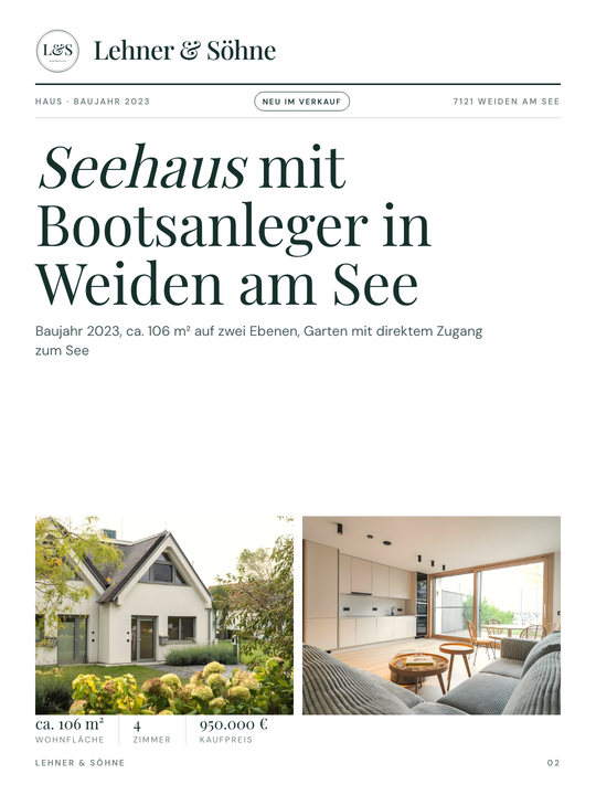 Lehner & Söhne, Katalog